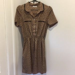 Sassy cheetah print ModCloth dress